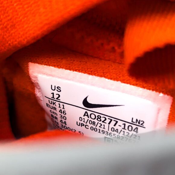 NEW Nike Vapor Edge Pro 360 Football Cleats White Bright Orange SAME DAY… - Picture 13 of 13